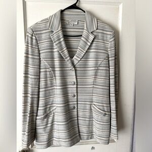 Light Blue St John Jacket Size 14